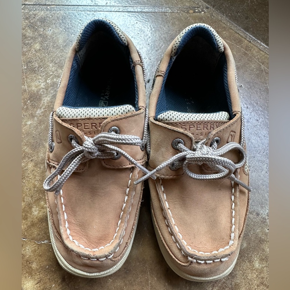 Sperry Lanyard Boat Shoes Little-Big Kid Sz 13